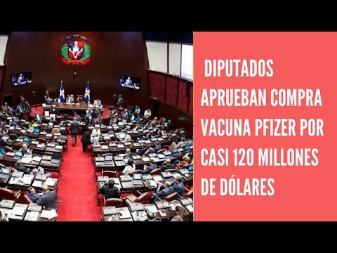 Cámara de Diputados aprueba compra de vacunas a Pfizer por US$119,999,880