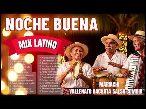 Mix Cristiano Navidad 2025 🎄 Salsa Bachata Vallenato Mariachi Cumbia