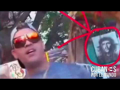 Cancioncita para la caravana AntiOtaola fue enviada desde Cuba, con imágenes del asesino de El Che