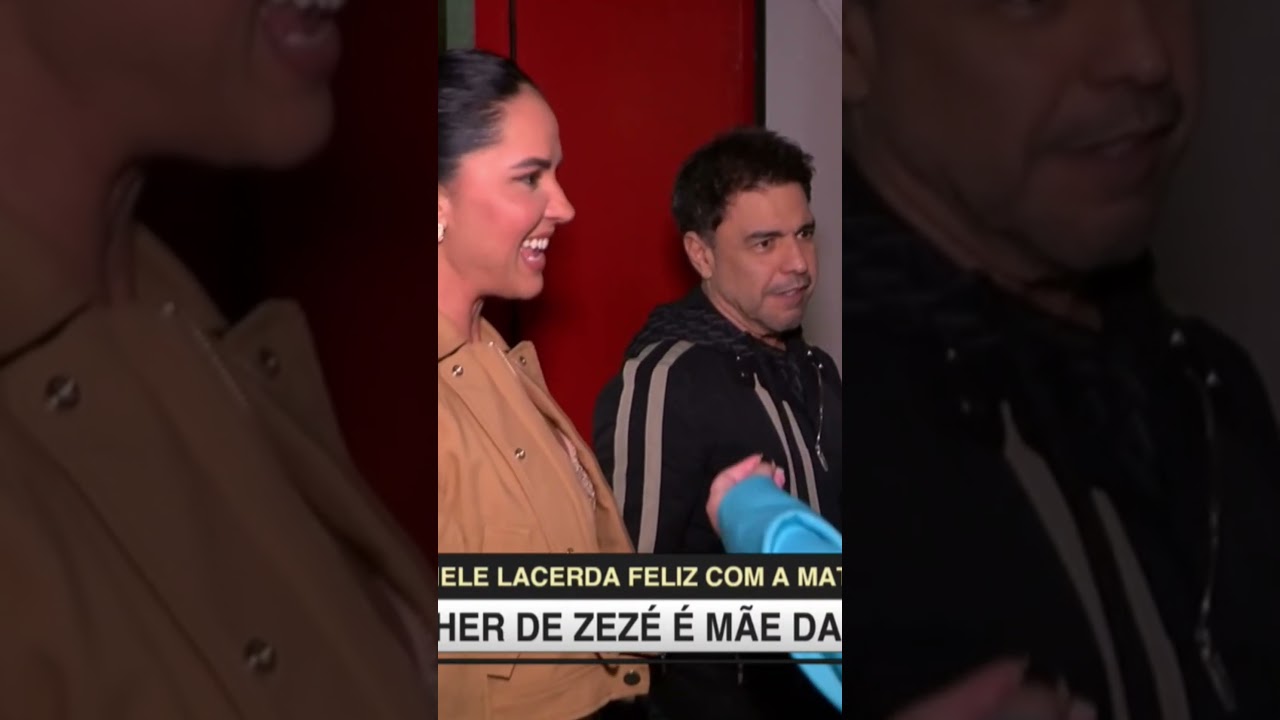 Esposa de Zezé di Camargo brinca com pergunta sobre intimidade do casal A culpa é dele