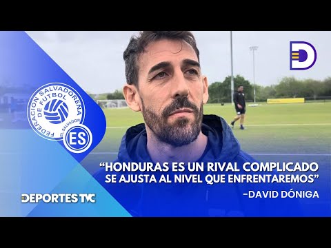 David Dóniga, técnico de El Salvador analiza la eliminación de Honduras de la Copa América