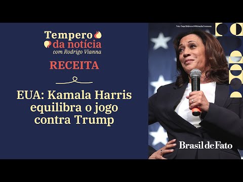 EUA: Kamala Harris equilibra o jogo contra Trump