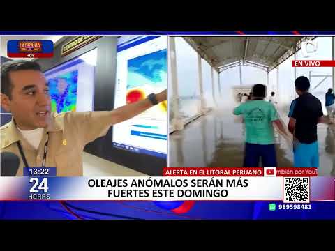 Cierran 23 puertos a nivel nacional por oleajes anómalos