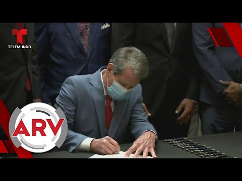 Gobernador de Georgia demanda a alcaldesa de Atlanta por uso de máscaras | Al Rojo Vivo | Telemundo