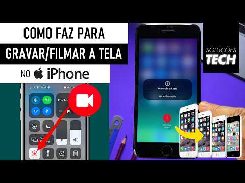 Como GRAVAR a TELA do iPhone ANTIGO (ATUALIZADO)