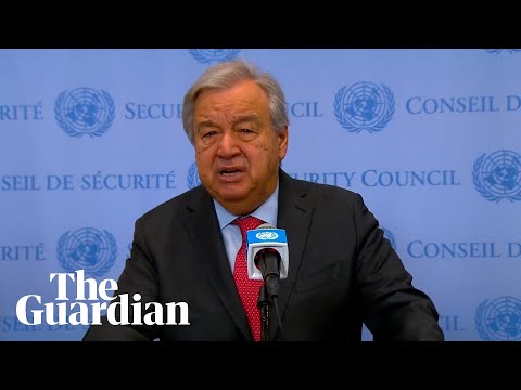 Gaza could run out of fuel within hours after border crossings closed, warns UN chief