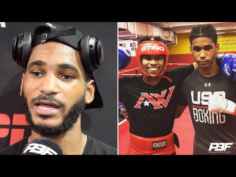 TIGER JOHNSON SPARRED SHAKUR STEVENSON, REVEALS WHY HE BEATS GERVONTA DAVIS, DEVIN HANEY VS NORMAN