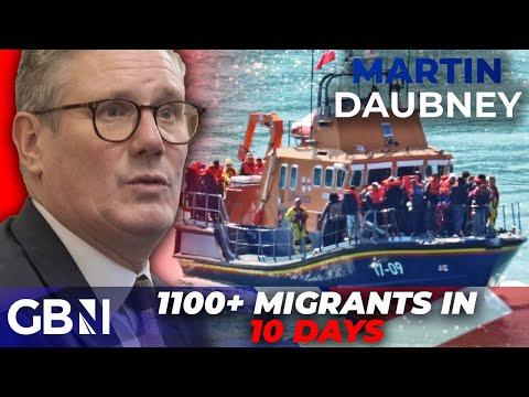 1100 illegal migrants arrive in England in 10 DAYS as Starmer's govt tackle harsh 'inevitability'