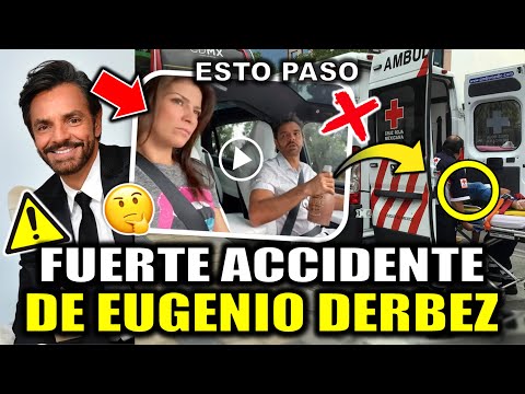 Eugenio Derbez ACCIDENTE en 2022 que paso LA VERDAD será intervenido quirúrgicamente COMUNICADO hoy