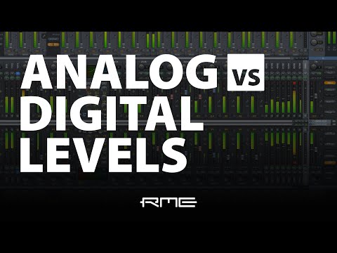 Matching Analog and Digital Levels