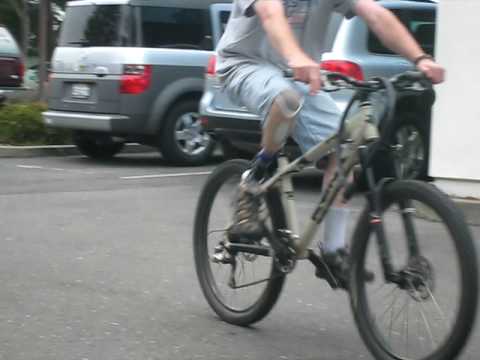 Drew Hittenberger & Assoc. Amputee Riding Bike.AVI