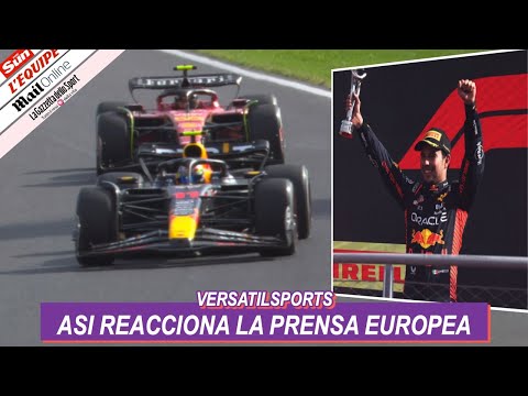 ASI REACCIONA PRENSA EUROPEA a SEGUNDO PUESTO de CHECO PEREZ GRAN PREMIO FORMULA 1 ITALIA