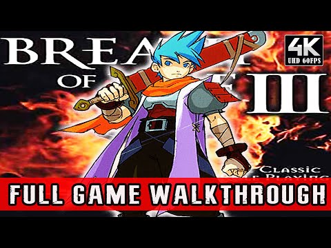 BREATH OF FIRE 3 (1997) 100% FULL GAME – Complete Walkthrough【4K UHD】