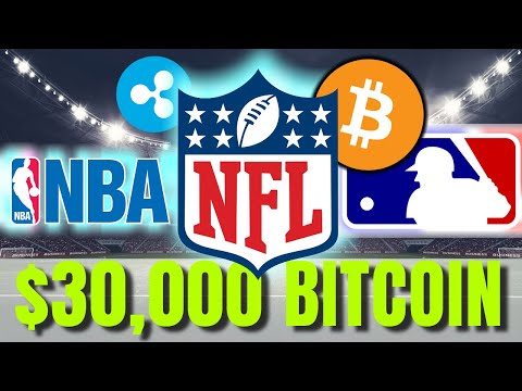 Bitcoin to $30,000 As NFL, NBA, MLB Athletes Want Payment in CRYPTO! 🚀