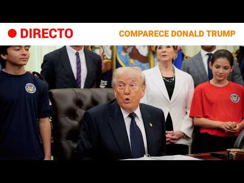 DIRECTO | DONALD TRUMP firma una PROCLAMACIÓN en un acto solemne en la CASA BLANCA | RTVE Noticias