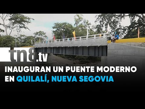 Inauguran puente en la Comunidad San Bartolo, Quilalí en Nueva Segovia - Nicaragua