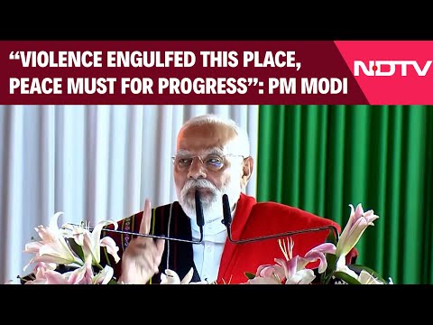 PM Modi News | PM Modi In Manipur: "Violence Engulfed This Place, Peace Must For Progress"