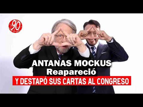 Reapareció Antanas Mockus y destapó sus cartas al Congreso.