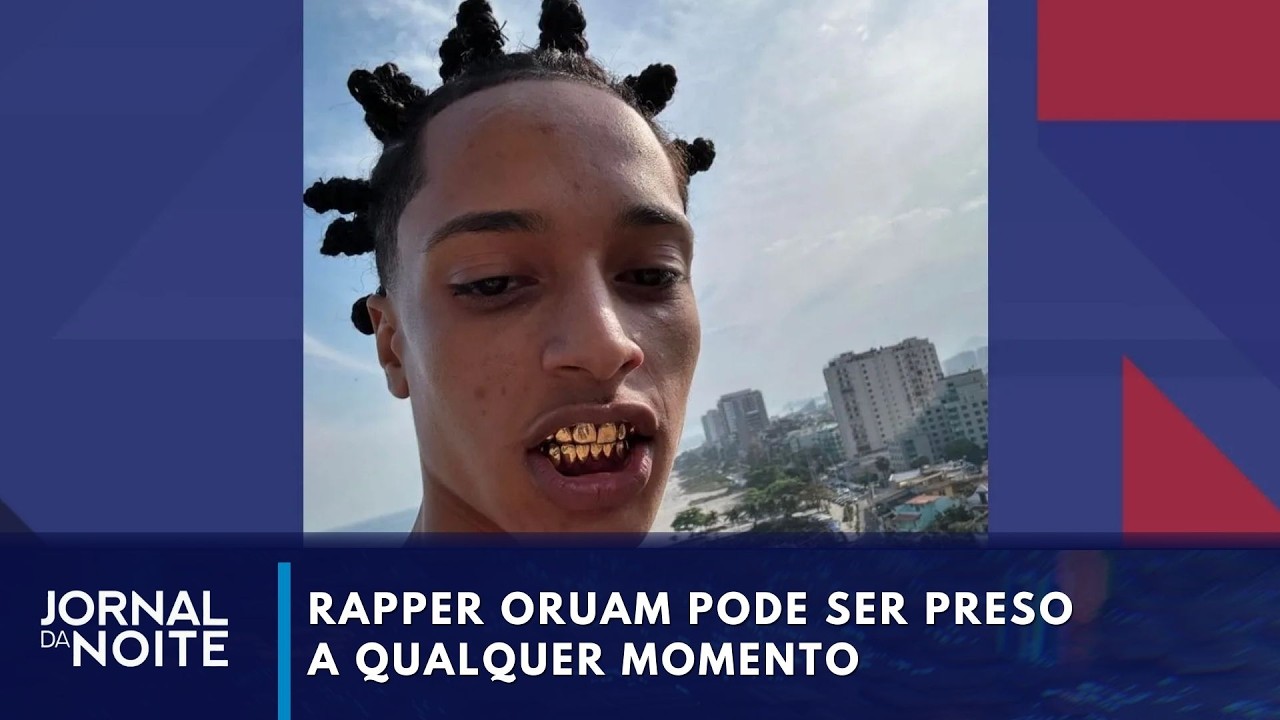 Rapper Oruam pode ser preso a qualquer momento