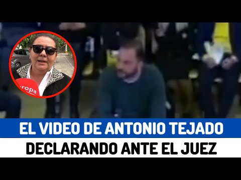 El VÍDEO de Antonio Tejado DECLARANDO ante el JUEZ por el ROBO en la CASA de MARÍA DEL MONTE