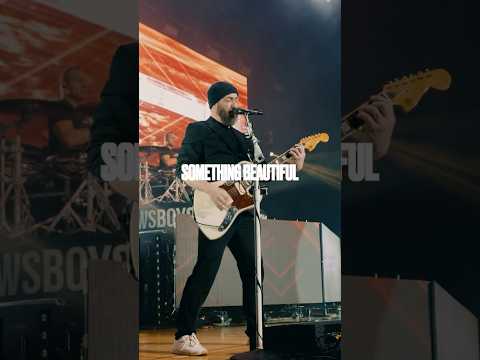 SOMETHING BEAUTIFUL 🎙️🎸 #newsboys #christianmusic