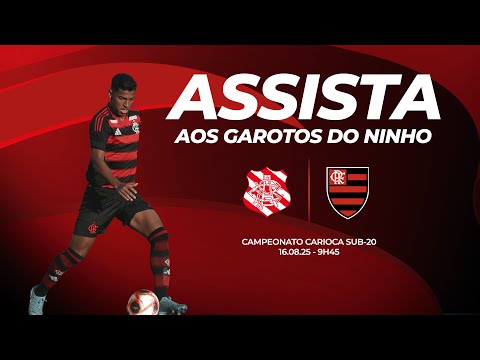 🔴 AO VIVO: BANGU X FLAMENGO | CARIOCÃO SUB-20 (16/08/25)