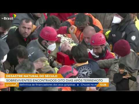 Sobreviventes são encontrados oito dias após terremoto na Turquia