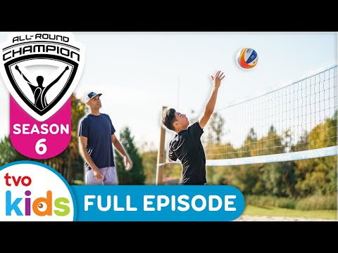 All-Round Champion (NEW 2024) 🏆 Episode 3A - Beach Volleyball🌞🏐 SEASON 6 | TVOkids