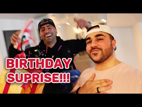 Surprising Him For His Birthday!!