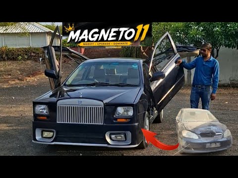Modified Toyota Corolla into Rolls Royce | MAGNETO11