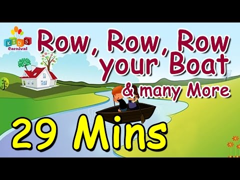 Row Row Your Boat & More || Top 20 Most Popular Nursery Rhymes Collection