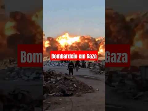 Bombardeio em Gaza Israel Ataca Alvos Terroristas! #israel #palestina #gaza #noticias