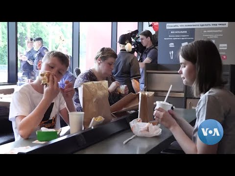 🔵Rebranded McDonald’s Restaurants Open in Russia