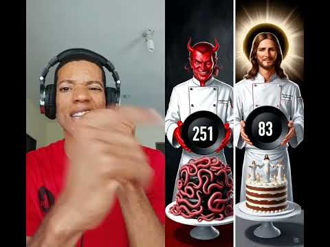 el pastel de Jesús está mucho mejor que el de Satanás ❤️🙏