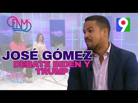 José Gómez nos trae datos sobre el gran debate que se aproxima entre Biden y Trump | ENM