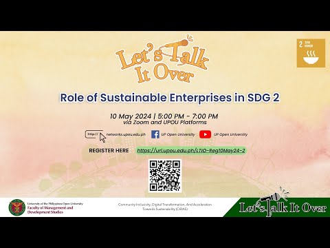 Let's Talk It Over: Role of Sustainable Enterprises in SDG 2