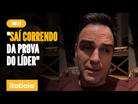 TADEU SCHIMIDT PRECISOU SAIR CORRENDO DE PROVA NO BBB 24; APRESENTADOR EXPLICA