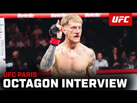 Sam Patterson Octagon Interview | UFC Paris