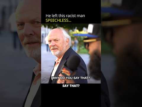 Muslim left him SPEECHLESS! #shorts
