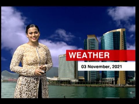 Weather Outlook - Wednesday November 3rd 2021