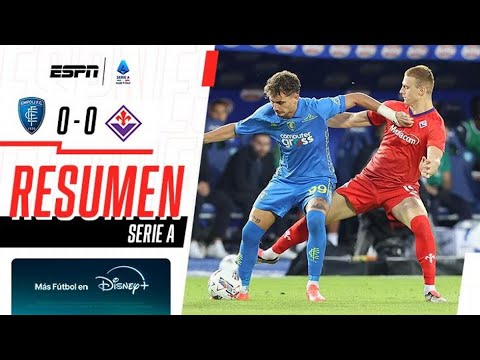 EMPATE SIN EMOCIONES ENTRE EL AZZURRI Y LA VIOLA | Empoli 0-0 Fiorentina | RESUMEN