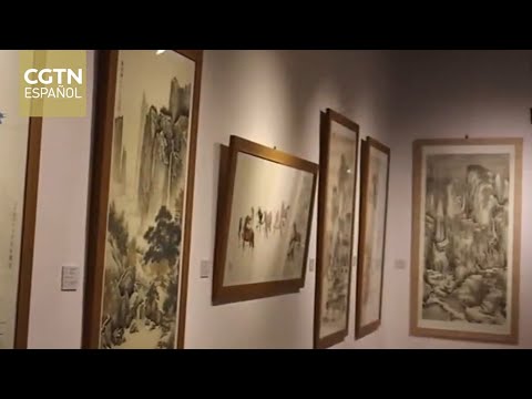 Inauguran en Santo Domingo una exposición de pintura tradicional china