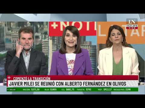 Comenzó la transición entre Alberto y Javier Milei; el pase entre +Noticias y +INFO a la tarde