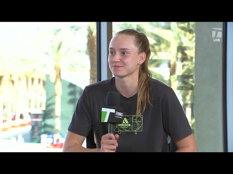 Elena Rybakina: “Happy I managed to win” | 2023 Indian Wells QF Win