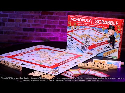 Monopoly® Scrabble® by Winning Moves Games USA (Extended Version)