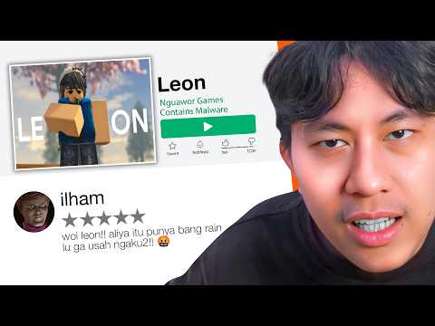 woi leon ga usah ngaku2 suami aliya deh!! 😡 - GAME NGUAWOR ROBLOX