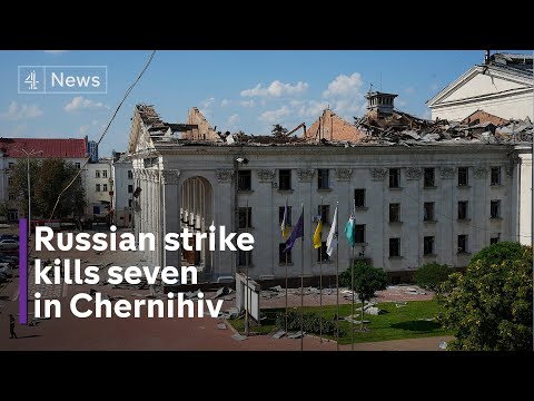 Ukraine Russia: strikes on Chernihiv condemned by UN