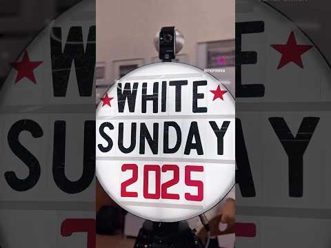 White Sunday 2025 🤍 A morning full of laughter, photos, and getting ready for the big day ahead.