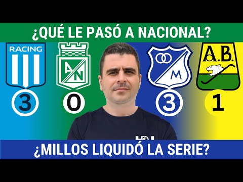 Racing 3-0 Nacional y Millonarios 3-1 Bucaramanga | Copa Libertadores 2023 | Resumen, Goles, Cadavid