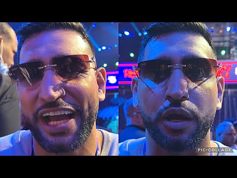 AMIR KHAN FOUGHT CANELO & CRAWFORD SAYS “IT’S A 50-50 FIGHT! CRAWFORD MORE SKILLS, CANELO IS BIG!”